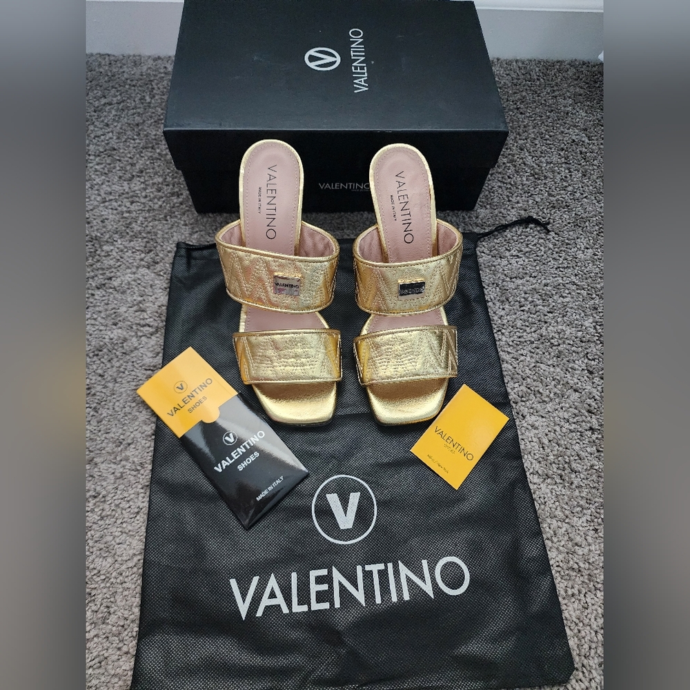 Valentino Gold Women's Heels